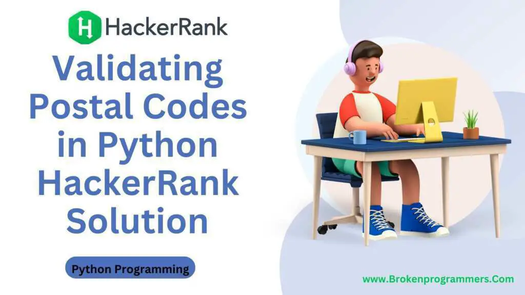 Validating Postal Codes in Python HackerRank Solution